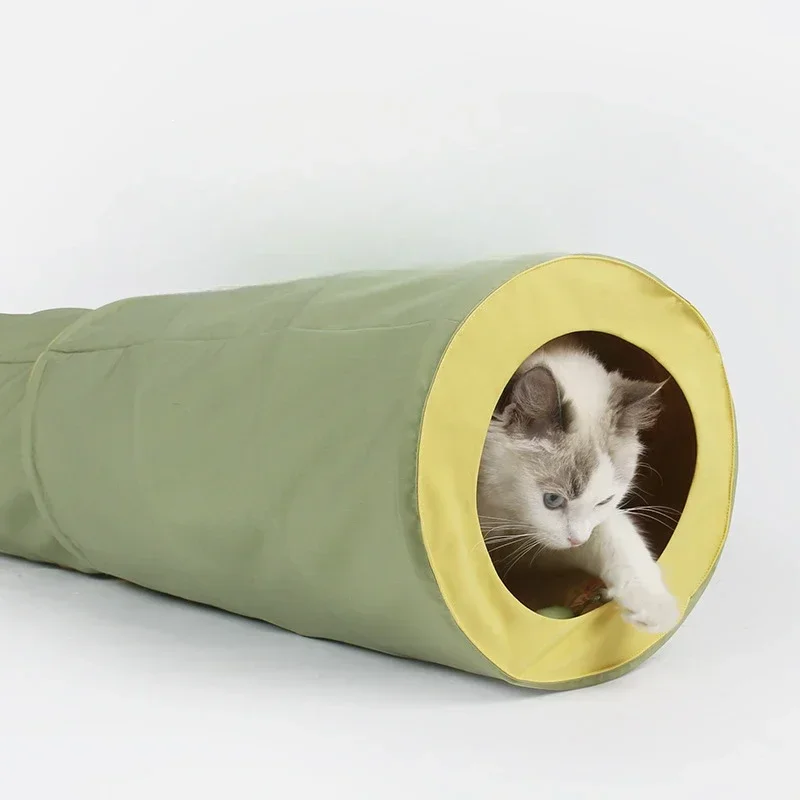 Juguetes plegables de túnel para mascotas pequeñas, cuatro estaciones, Canal universal de rompecabezas para gatos, patrón de bam
Juguetes plegables de túnel para mascotas pequeñas, cuatro estaciones, Canal universal de rompecabezas para gatos, patrón de bam