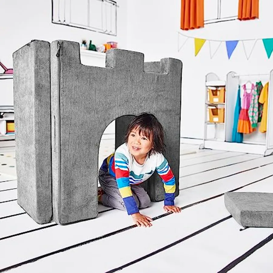 and Toddler room Add-On Set: Durable Modular Design, Polypropylene, Gray, Easy Snap-Together Assembly
and Toddler room Add-On Set: Durable Modular Design, Polypropylene, Gray, Easy Snap-Together Assembly