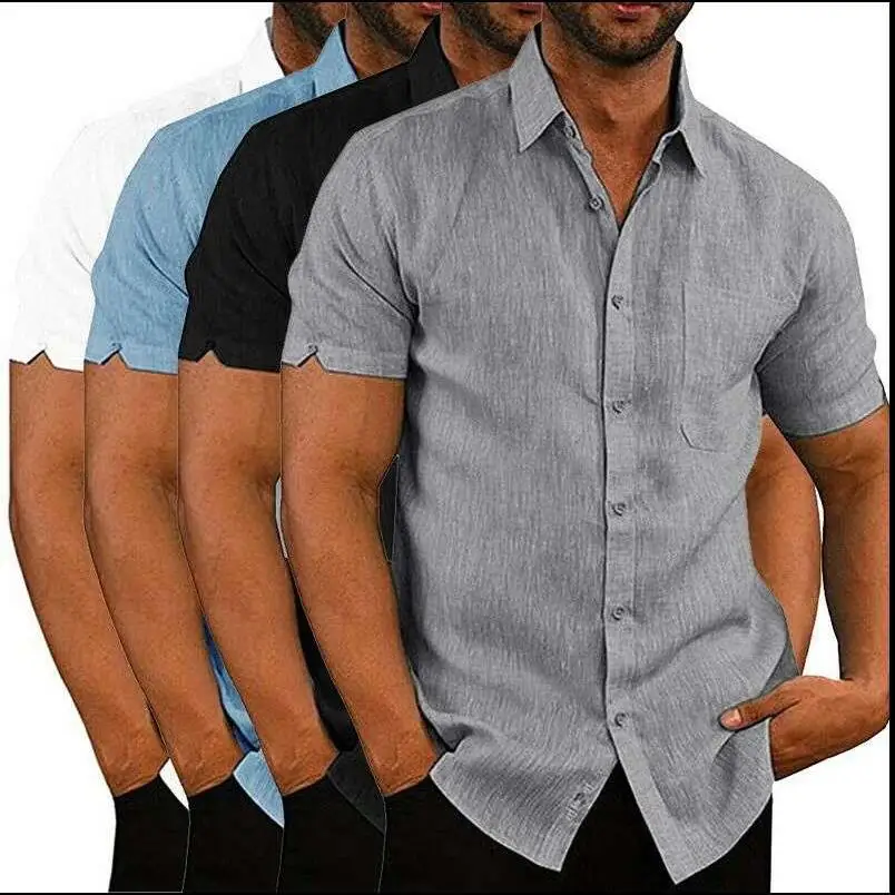 Summer Mens Cotton Linen irt ort Sve Button up Pure Color Collared Loose Fit Thi Menswear Faion Ebay Top Selling
Summer Mens Cotton Linen irt ort Sve Button up Pure Color Collared Loose Fit Thi Menswear Faion Ebay Top Selling