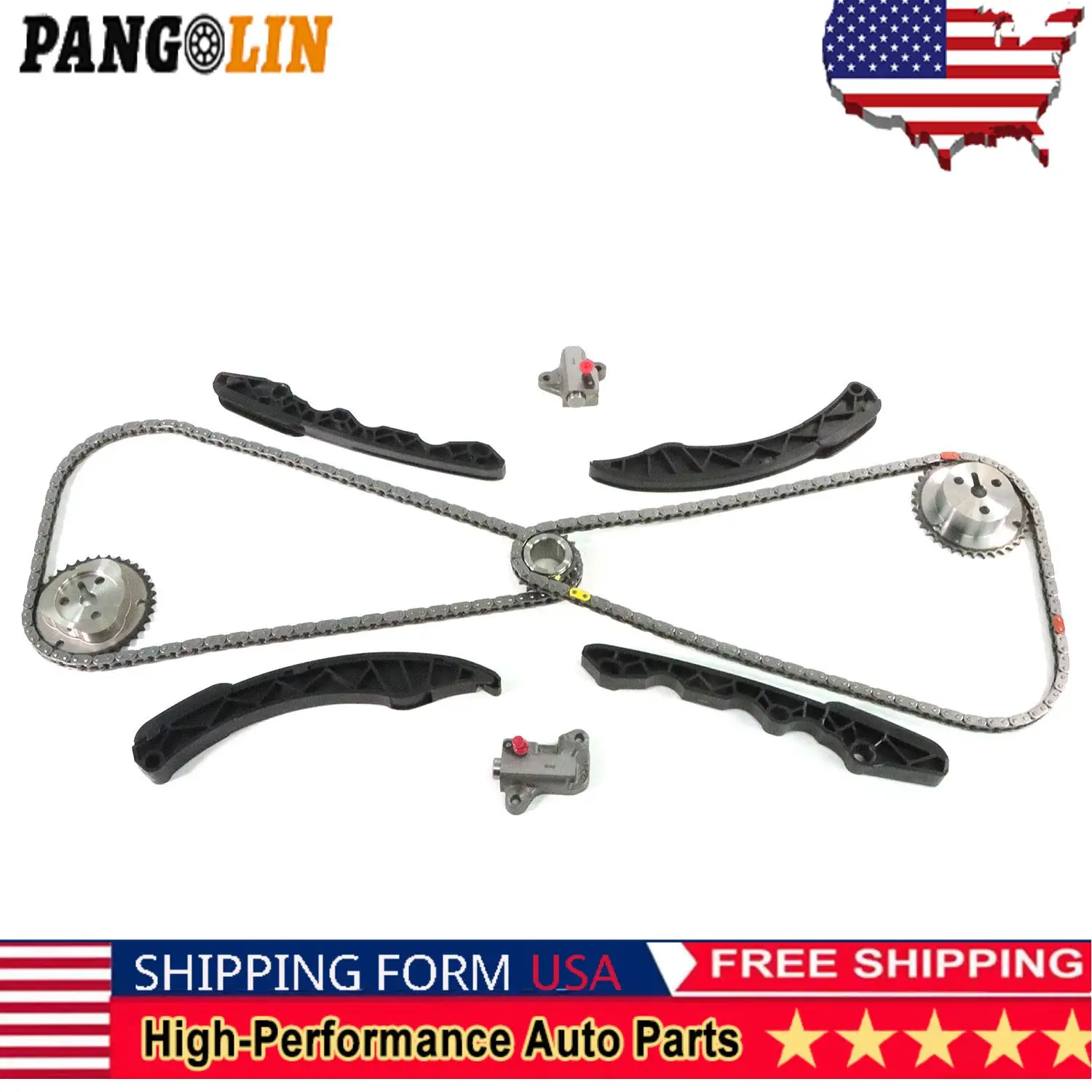 PANGOLIN 1set Timing Chain Kit For Subaru Forester Scion FR-S Impreza Wrx XV CROSSTREK 2.0L Car Engine Accessories Replacement
PANGOLIN 1set Timing Chain Kit For Subaru Forester Scion FR-S Impreza Wrx XV CROSSTREK 2.0L Car Engine Accessories Replacement