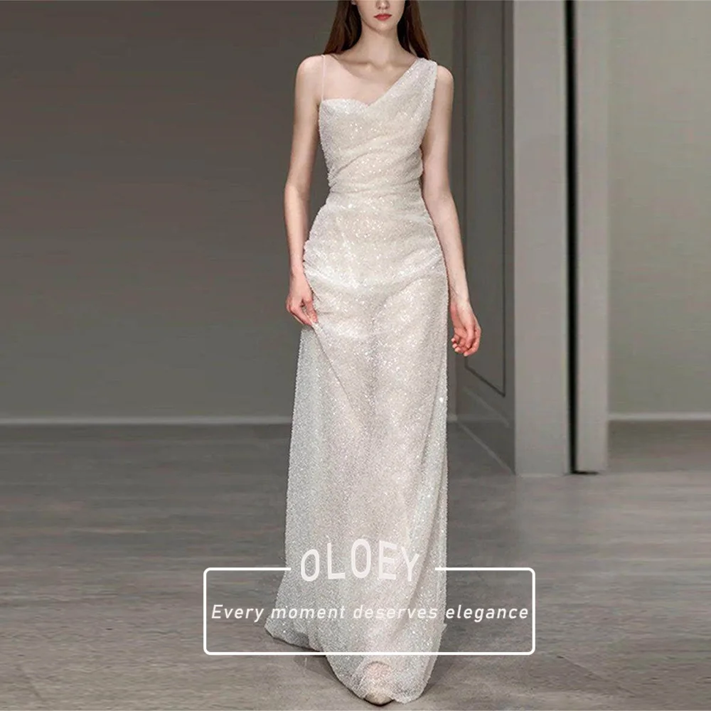 OLOEY Luxury Sequines Lace Mermaid Wedding Dresses Scoop Neck Sleeveless Bridal Gown Customized Sexy Backless Robe De Mariée
OLOEY Luxury Sequines Lace Mermaid Wedding Dresses Scoop Neck Sleeveless Bridal Gown Customized Sexy Backless Robe De Mariée