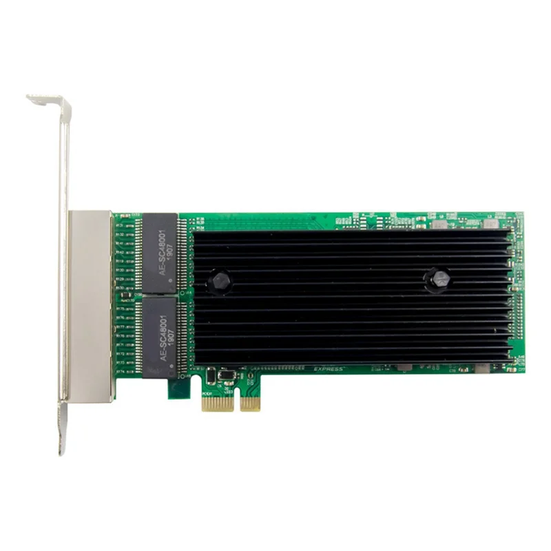 Hot Sale PCI-E Quad-Port RJ45 Server 1X PCIe X1 82576 Chip 10/100/1000Mbps Lan Four Port Server Gigabit Network Card
Hot Sale PCI-E Quad-Port RJ45 Server 1X PCIe X1 82576 Chip 10/100/1000Mbps Lan Four Port Server Gigabit Network Card
