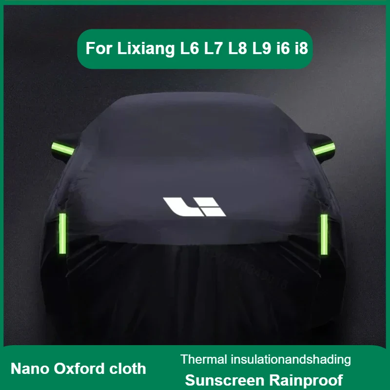 For Lixiang L6 L7 L8 L9 i6 i8 Car Coat Sunscreen Rainproof Four Season Waterproof Dustproof Sunshade Nano Cloth Car Covers
For Lixiang L6 L7 L8 L9 i6 i8 Car Coat Sunscreen Rainproof Four Season Waterproof Dustproof Sunshade Nano Cloth Car Covers
