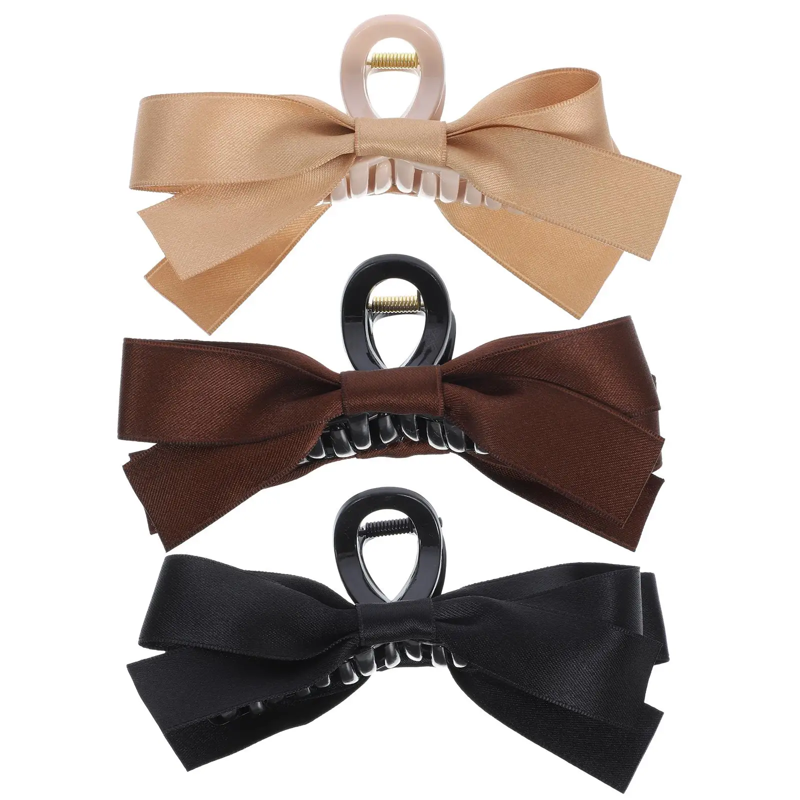 3 pcs Butterfly Bow Shark Claw Clips Large Jaw Pins for Women Girls Thin Thick Hair Practical Accessories Hair Care Styling Tool
3 pcs Butterfly Bow Shark Claw Clips Large Jaw Pins for Women Girls Thin Thick Hair Practical Accessories Hair Care Styling Tool