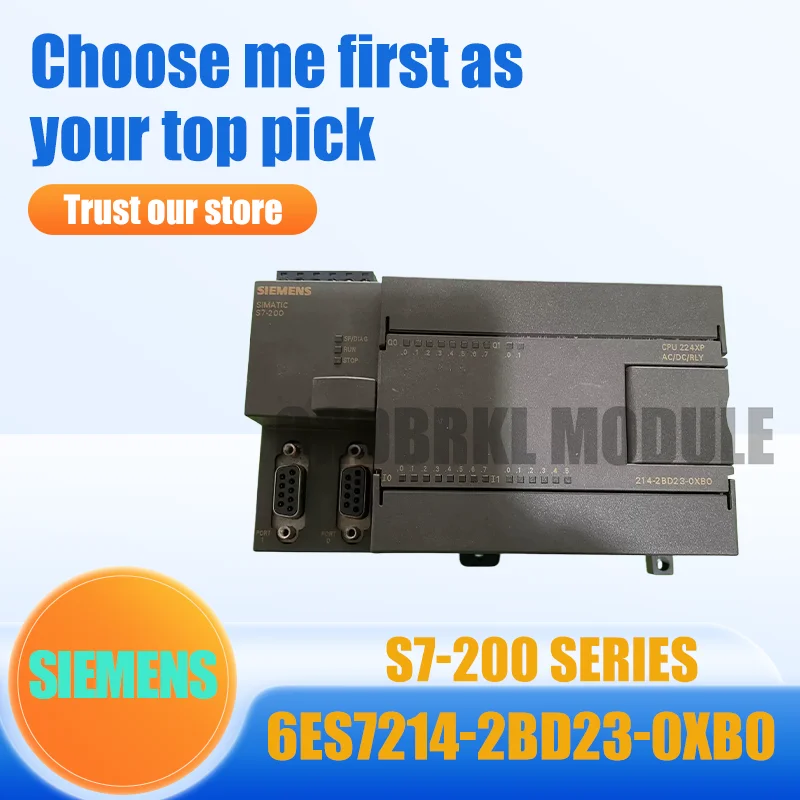 Brand New Original SIEMENS 6ES7214-2BD23-0XB0 PLC 6ES7 214-2BD23-0XB0 S7-200 PLC Controller
Brand New Original SIEMENS 6ES7214-2BD23-0XB0 PLC 6ES7 214-2BD23-0XB0 S7-200 PLC Controller