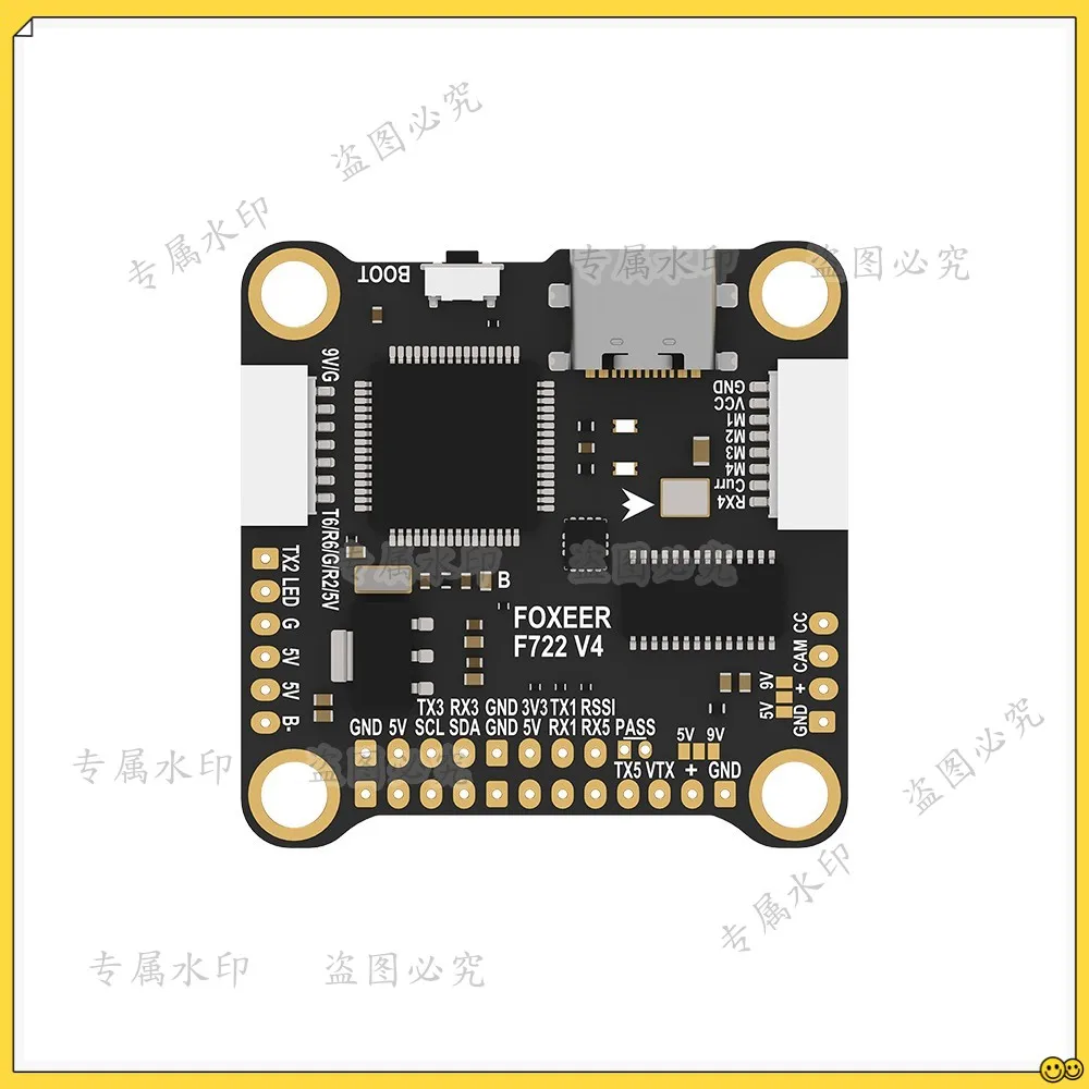 Used for FOXEER F722 V4 Gyroscope 42688 Flight Control 4-8S with Barometer Dual BEC Crossing Machine
Used for FOXEER F722 V4 Gyroscope 42688 Flight Control 4-8S with Barometer Dual BEC Crossing Machine