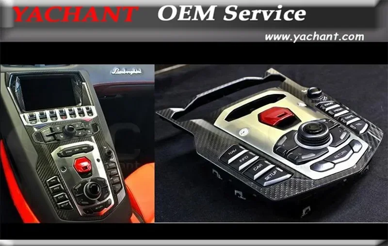 Car-Styling Dry Carbon Fiber Center Control Panel Interior Trim Fit For 2011-2014 Aventador LP700 Center Control Surround Panel
Car-Styling Dry Carbon Fiber Center Control Panel Interior Trim Fit For 2011-2014 Aventador LP700 Center Control Surround Panel