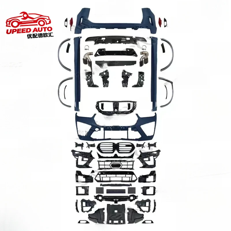 Brand New Car Body Kit Bumper Kit for X5 G05/G18 2023+ Upgr to X5M Model Car Bumpers Assembly with Side Skirts
Brand New Car Body Kit Bumper Kit for X5 G05/G18 2023+ Upgr to X5M Model Car Bumpers Assembly with Side Skirts