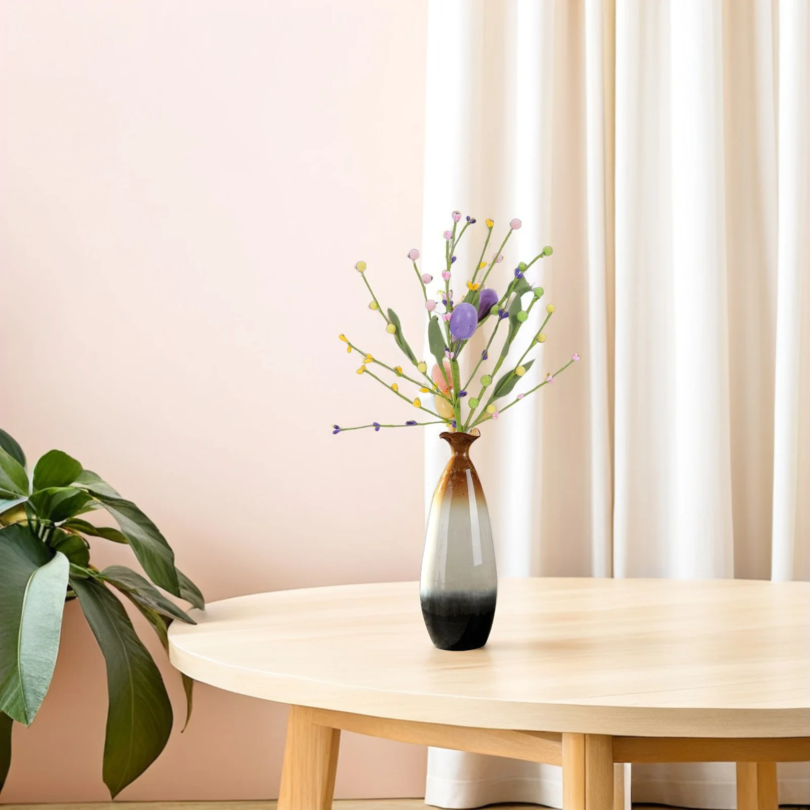 Easter Egg Artificial Flower Stems Colorful Decorative Branches for Wedding Home Garden Party Decoration Long-Lasting Fake
Easter Egg Artificial Flower Stems Colorful Decorative Branches for Wedding Home Garden Party Decoration Long-Lasting Fake