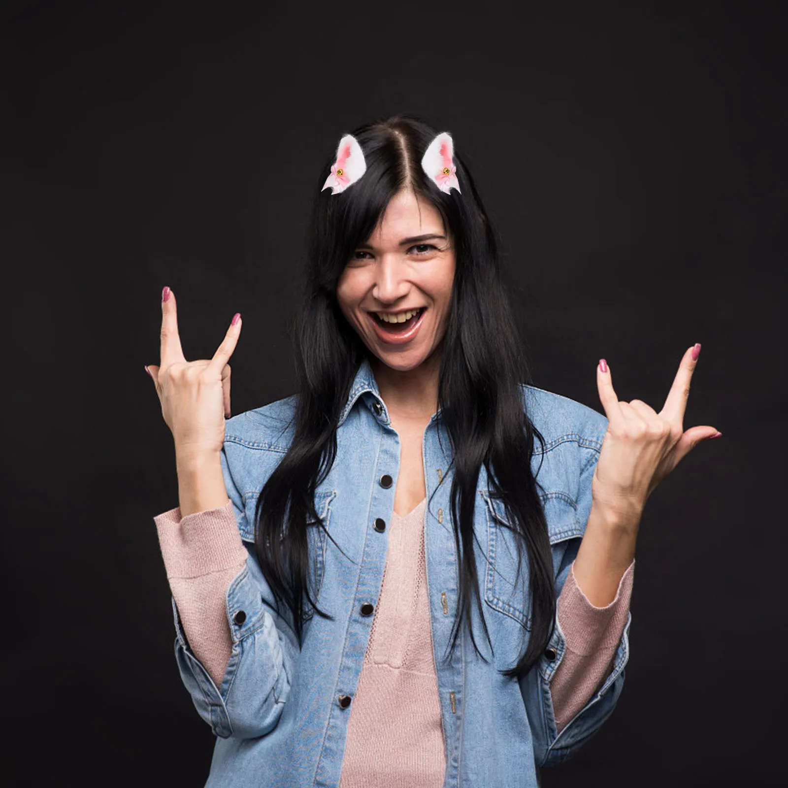 Cat Ear Hairpin Accessories Barrettes for Girls Aldult Cosplay Soft Imitation Rabbit Ears
Cat Ear Hairpin Accessories Barrettes for Girls Aldult Cosplay Soft Imitation Rabbit Ears