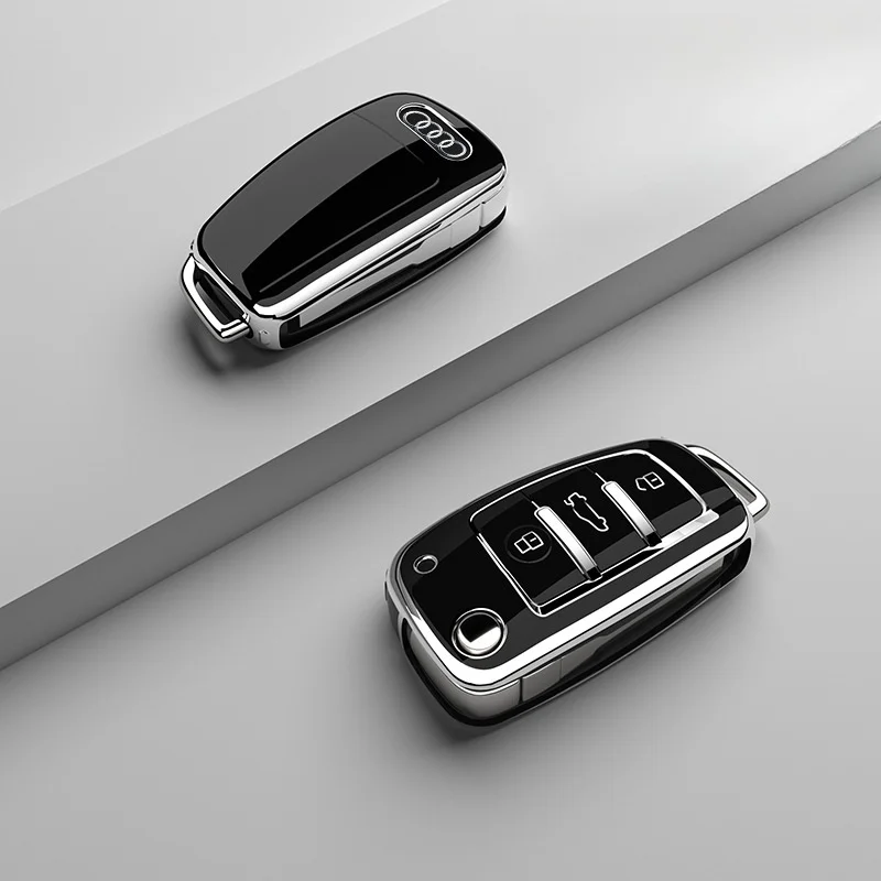 Audi Soft Key Cover Protective Shell TPU Car Key Case for Audi A1 A3 A4 A5 Q3 Q5 Q7 TT S4 S6 RS3 compatible with remote key fob
Audi Soft Key Cover Protective Shell TPU Car Key Case for Audi A1 A3 A4 A5 Q3 Q5 Q7 TT S4 S6 RS3 compatible with remote key fob