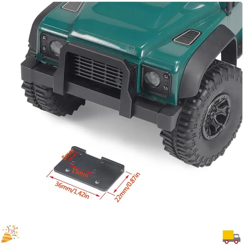 Metal Front And Rear Bumper With Front Grill For TRX4M TRX-4M 1/18 RC Crawler Car Upgrade Parts OP Replacement Accessories
Metal Front And Rear Bumper With Front Grill For TRX4M TRX-4M 1/18 RC Crawler Car Upgrade Parts OP Replacement Accessories