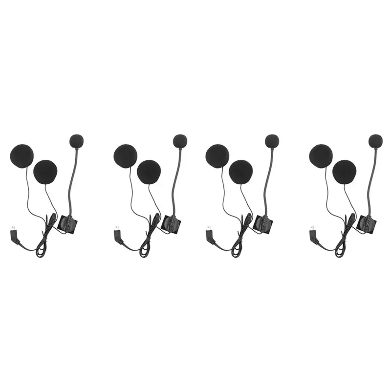 4X Motorcycle Helmet Bluetooth Headset Microphone Speaker Headset Accessories For Half-Helmet-T48C
4X Motorcycle Helmet Bluetooth Headset Microphone Speaker Headset Accessories For Half-Helmet-T48C