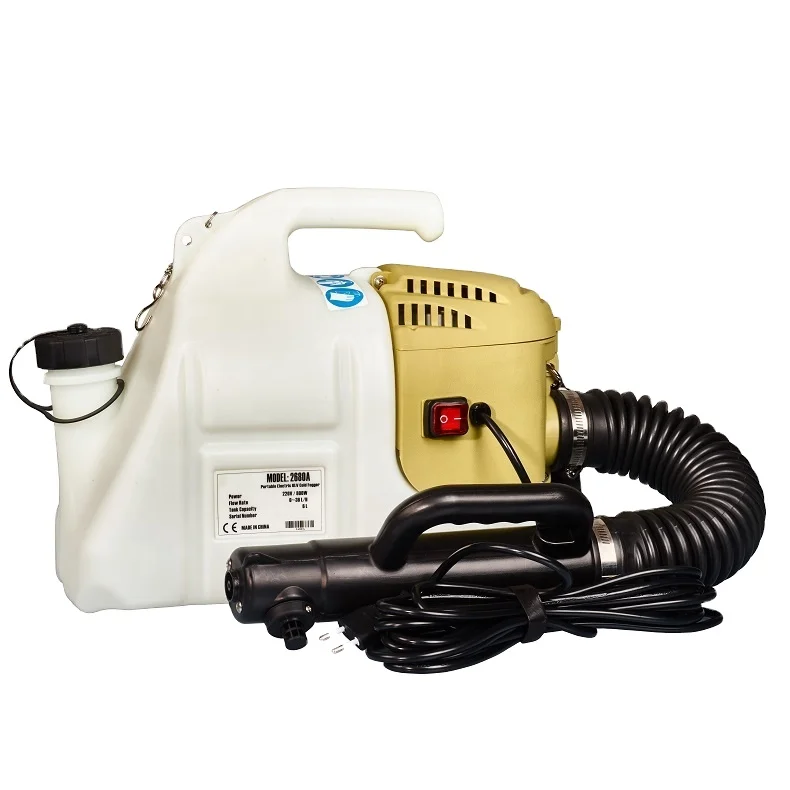 Hand Held Electric ULV Cold Fogging Machine Sprayer Mini Fogger
Hand Held Electric ULV Cold Fogging Machine Sprayer Mini Fogger