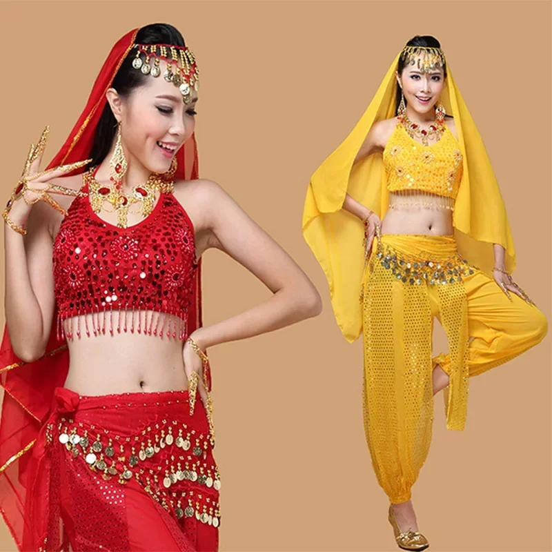 4pcs/Set Women Indian Dance Costumes Oriental Belly Dancing Clothing Set Stage Performance Dancer Wear Woman Bellydance Costume
4pcs/Set Women Indian Dance Costumes Oriental Belly Dancing Clothing Set Stage Performance Dancer Wear Woman Bellydance Costume
