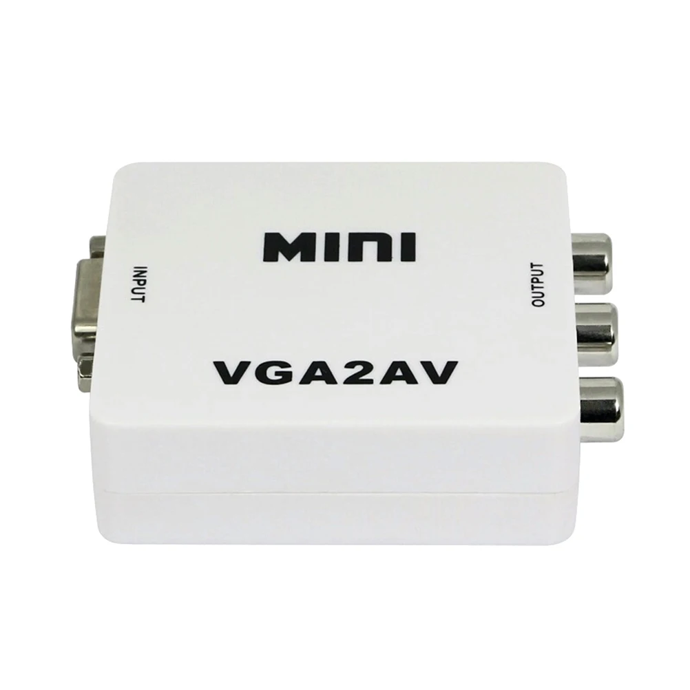 VGA to Vga Vga Converter To Video Audio Adapter Composite for PC Home Video Audio Adapter Theater Presentation
VGA to Vga Vga Converter To Video Audio Adapter Composite for PC Home Video Audio Adapter Theater Presentation