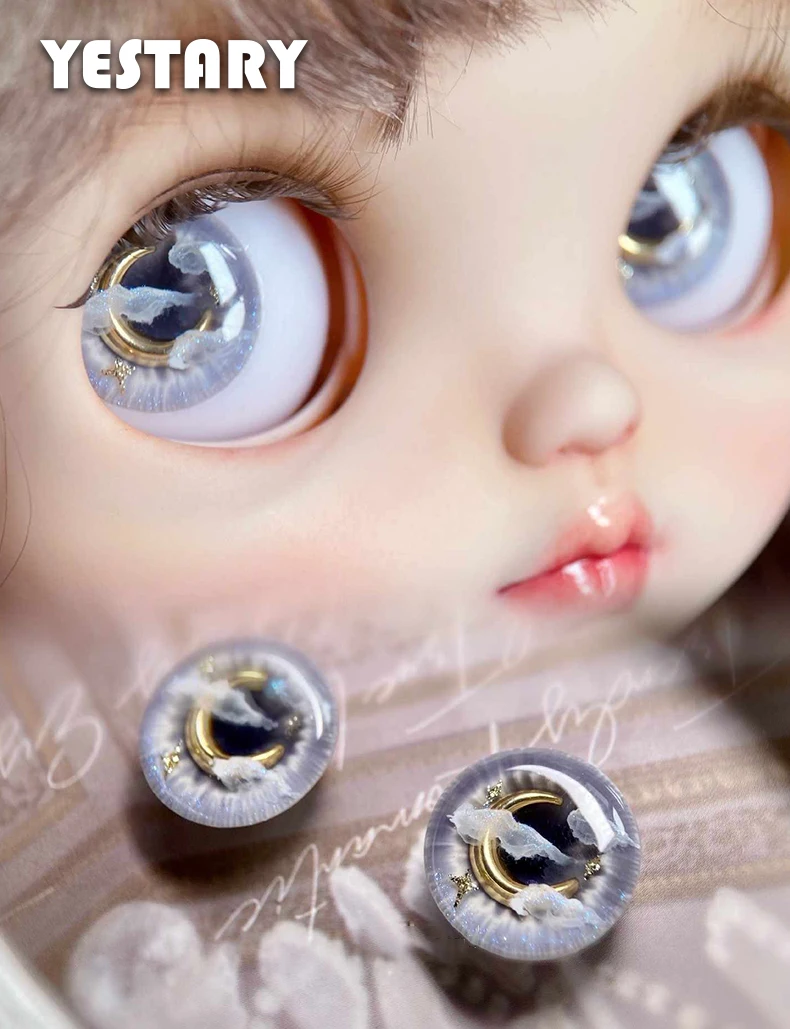 YESTARY Blythe Eyes Piece BJD Doll Accessories For 1/6 Toys New Moon Star Series Magnetic Drip Glue Eyes Piece For BJD Girl Gift
YESTARY Blythe Eyes Piece BJD Doll Accessories For 1/6 Toys New Moon Star Series Magnetic Drip Glue Eyes Piece For BJD Girl Gift