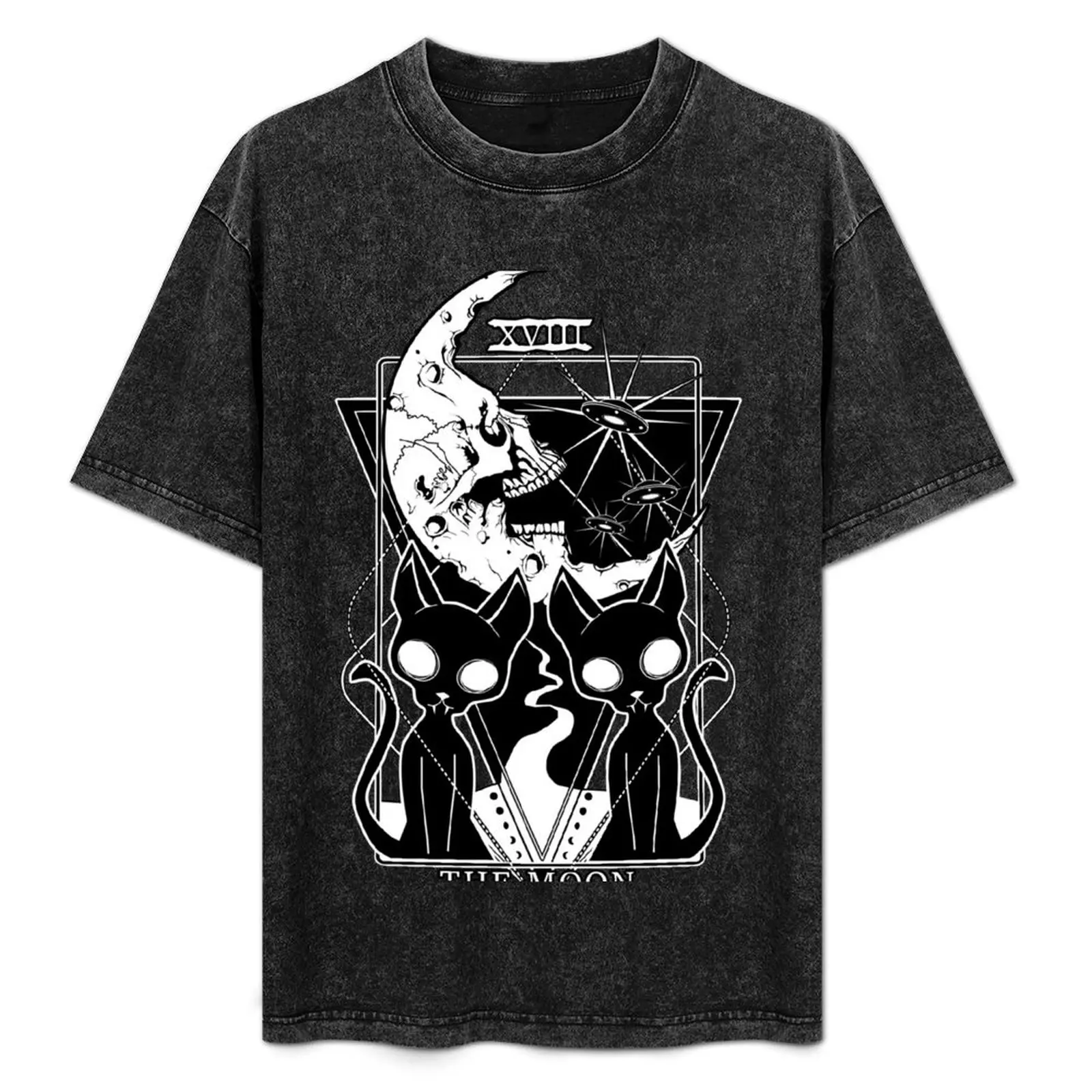 TAROT: The Moon T-Shirt Soft Casual Short Sleeve Cotton Tee
TAROT: The Moon T-Shirt Soft Casual Short Sleeve Cotton Tee