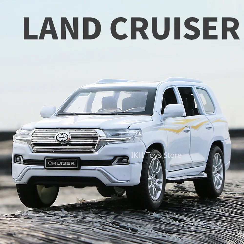 1:32 Land Cruiser Tacoma Model Toy Cars Alloy Diecast Off-road Vehicles Sound Light Doors Opened Pull Back Simulation Boys Gifts
1:32 Land Cruiser Tacoma Model Toy Cars Alloy Diecast Off-road Vehicles Sound Light Doors Opened Pull Back Simulation Boys Gifts
