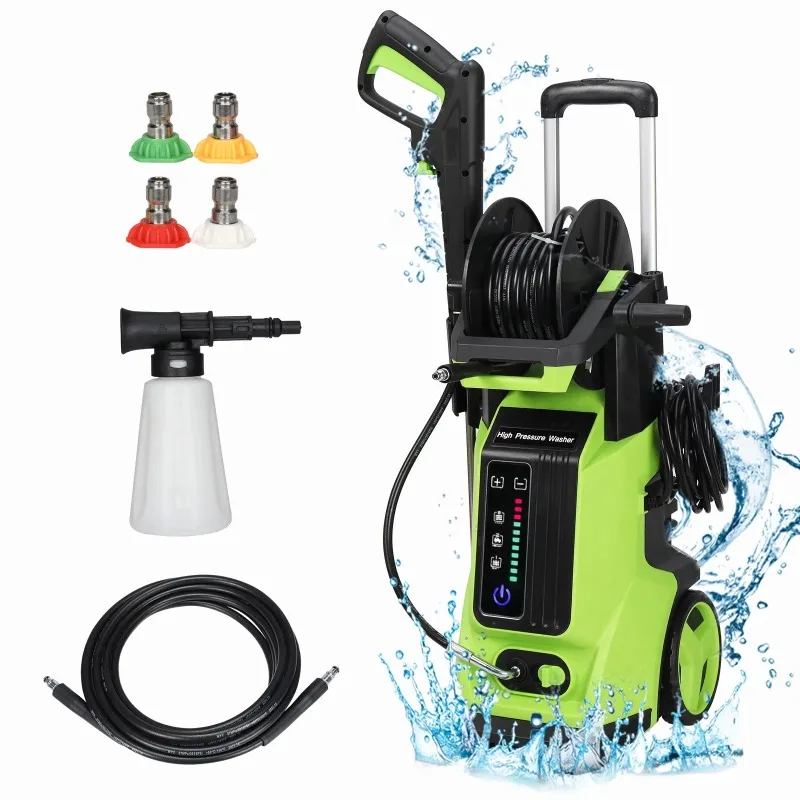 110V,3800PSI 102A 110V,3800PSI,1800W high pressure cleaner Green
110V,3800PSI 102A 110V,3800PSI,1800W high pressure cleaner Green