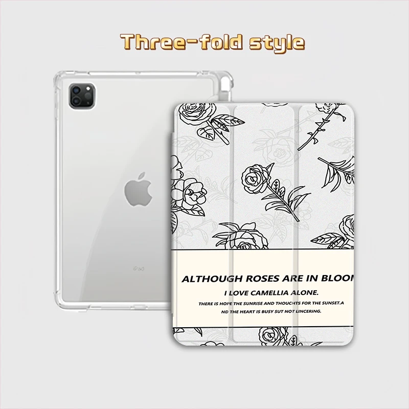 Linear rose TABLET CASE FOR iPad pro 10/11-Inch 2020/6th/7th /8th /Air 3rd/Air 4th/9th gen/Air 5th Gen 2022/Air11
Linear rose TABLET CASE FOR iPad pro 10/11-Inch 2020/6th/7th /8th /Air 3rd/Air 4th/9th gen/Air 5th Gen 2022/Air11