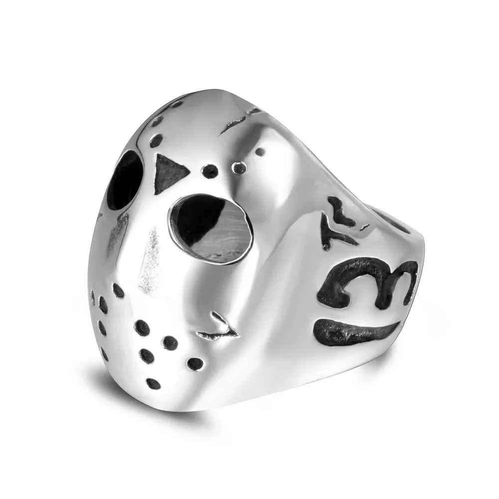 CHUANGCHENG Men's Punk Personality Skull Personality Masked Man Rings Size 7-14
CHUANGCHENG Men's Punk Personality Skull Personality Masked Man Rings Size 7-14