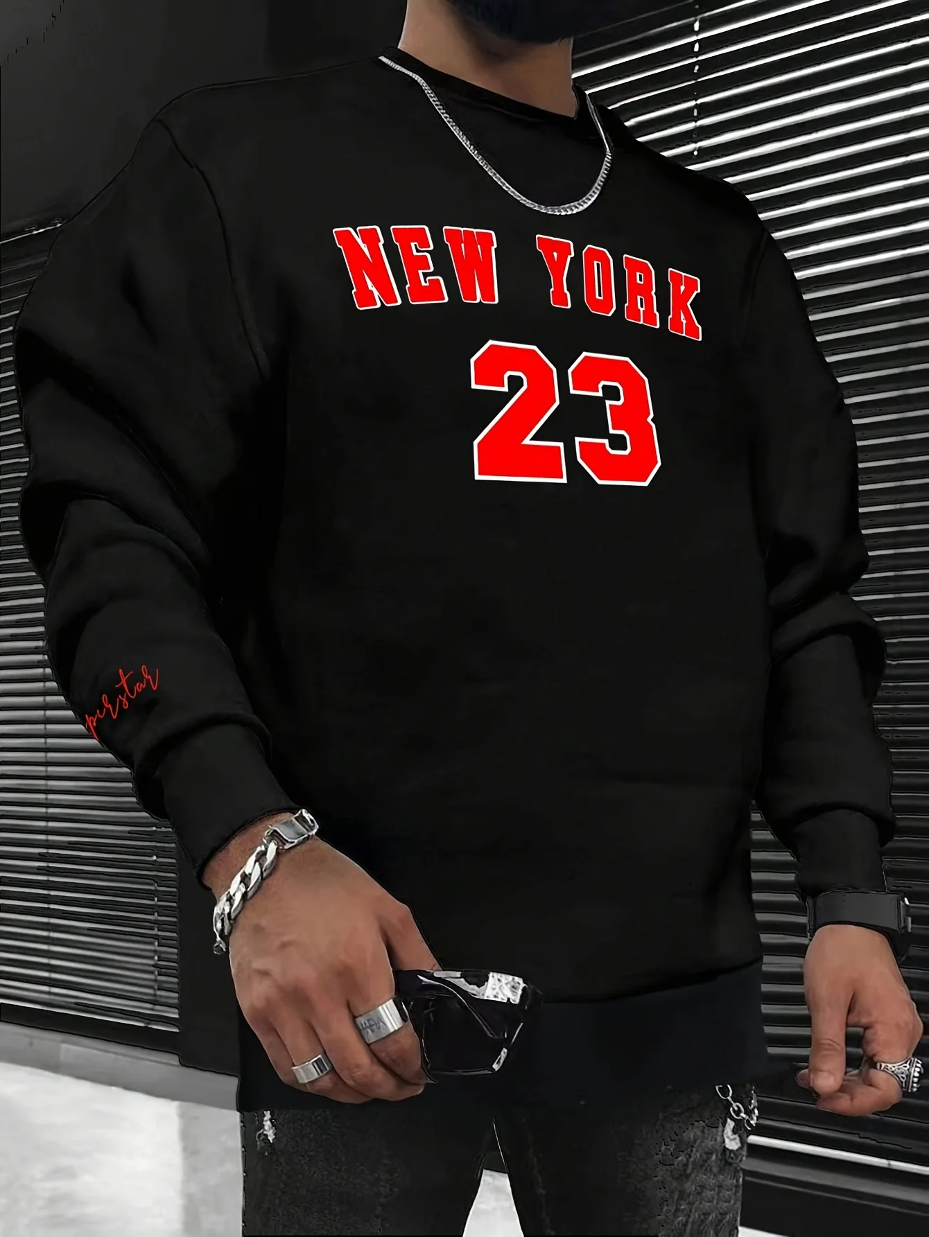 New Autumn Men's Casual Alphanumeric Printing Long-sleeved Crew Neck Sweater Pure Cotton Soft and Comfortable Large Size Jumper
New Autumn Men's Casual Alphanumeric Printing Long-sleeved Crew Neck Sweater Pure Cotton Soft and Comfortable Large Size Jumper