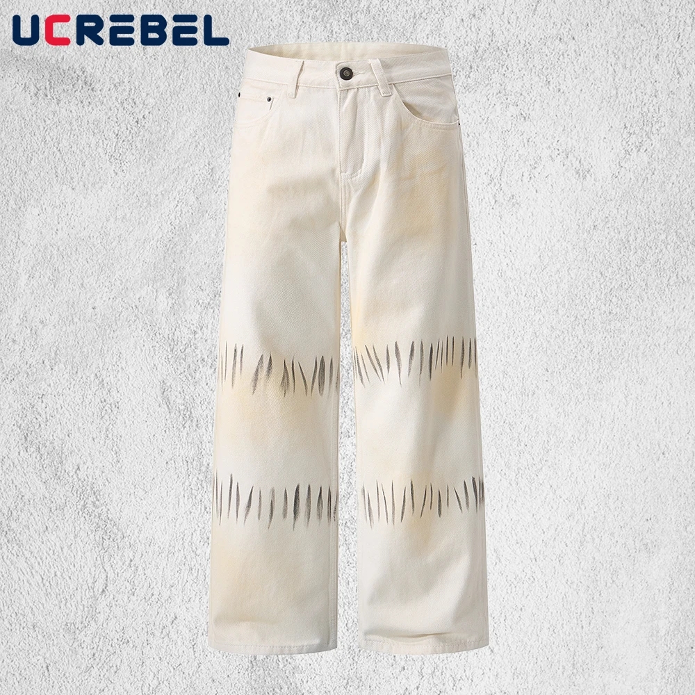 Повседневные брюки с граффити, мужские уличные брюки в стиле ретро, прямые мешковатые широкие брюки с карманами, мужские
Повседневные брюки с граффити, мужские уличные брюки в стиле ретро, прямые мешковатые широкие брюки с карманами, мужские