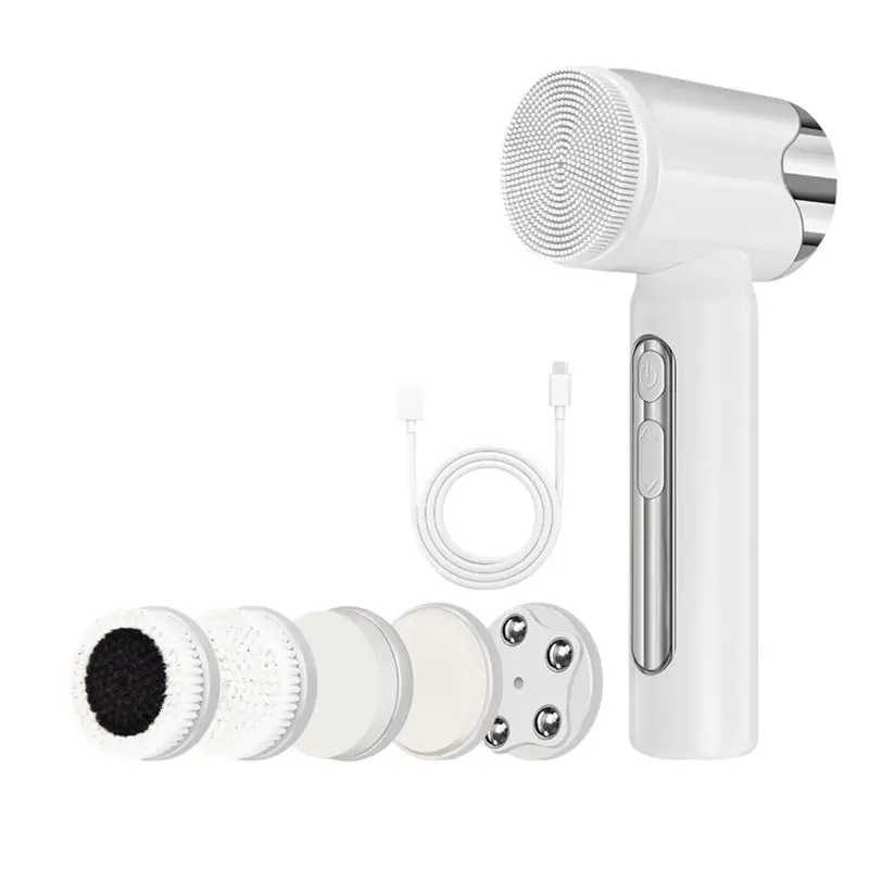 A83G-Electric Facial Cleansing Brush Massager Rechargeable Face Scrubber Deep Cleaning Exfoliating Skin Care Massager Tool
A83G-Electric Facial Cleansing Brush Massager Rechargeable Face Scrubber Deep Cleaning Exfoliating Skin Care Massager Tool