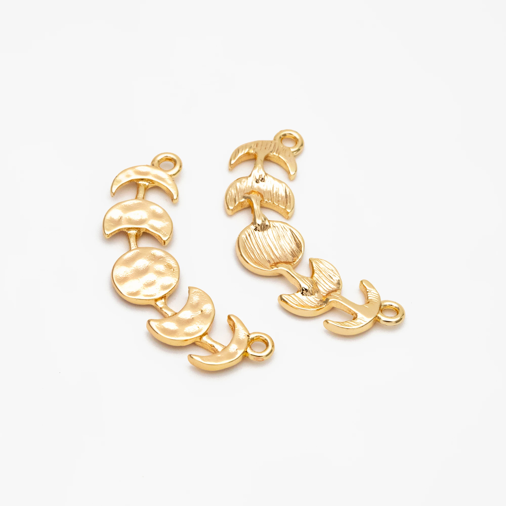 10pcs Gold/ Silver Moon Phases Bar Connectors, Real Gold Plated Brass Moon Charms For Jewelry Making Diy Accessories (GB-4128)
10pcs Gold/ Silver Moon Phases Bar Connectors, Real Gold Plated Brass Moon Charms For Jewelry Making Diy Accessories (GB-4128)