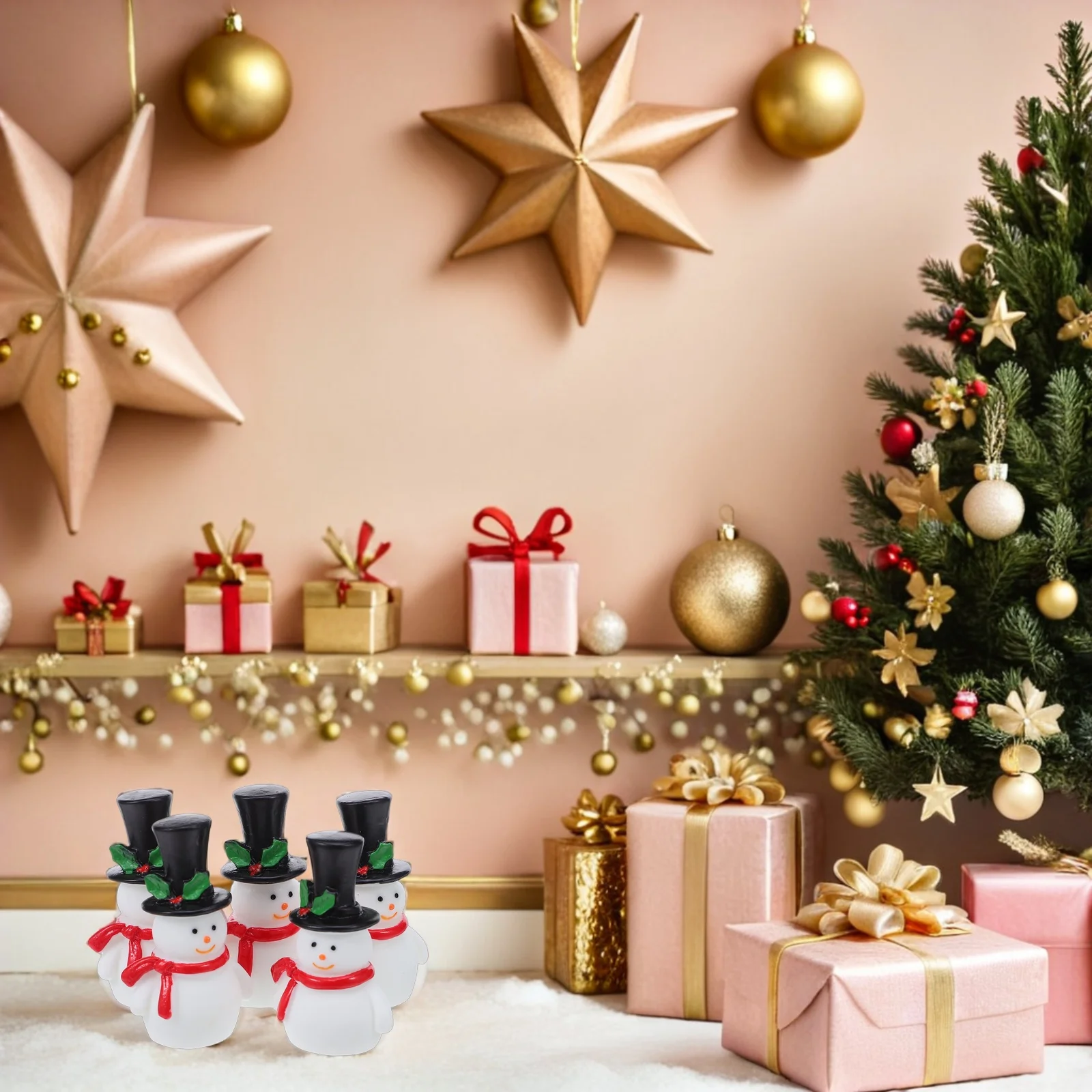 12Pcs Mini Resin Snowman Figurines Versatile Placement Desktop Shelf Micro Landscapes Festive Cheer Tiny Statues Decor
12Pcs Mini Resin Snowman Figurines Versatile Placement Desktop Shelf Micro Landscapes Festive Cheer Tiny Statues Decor