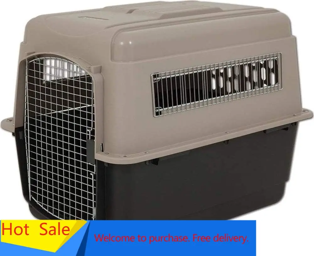 Ultra Vari Dog Kennel for Medium to Large Dogs (Durable, Heavy Duty Dog Travel Crate, Made with Recycled Materials, 40 in. Long)
Ultra Vari Dog Kennel for Medium to Large Dogs (Durable, Heavy Duty Dog Travel Crate, Made with Recycled Materials, 40 in. Long)