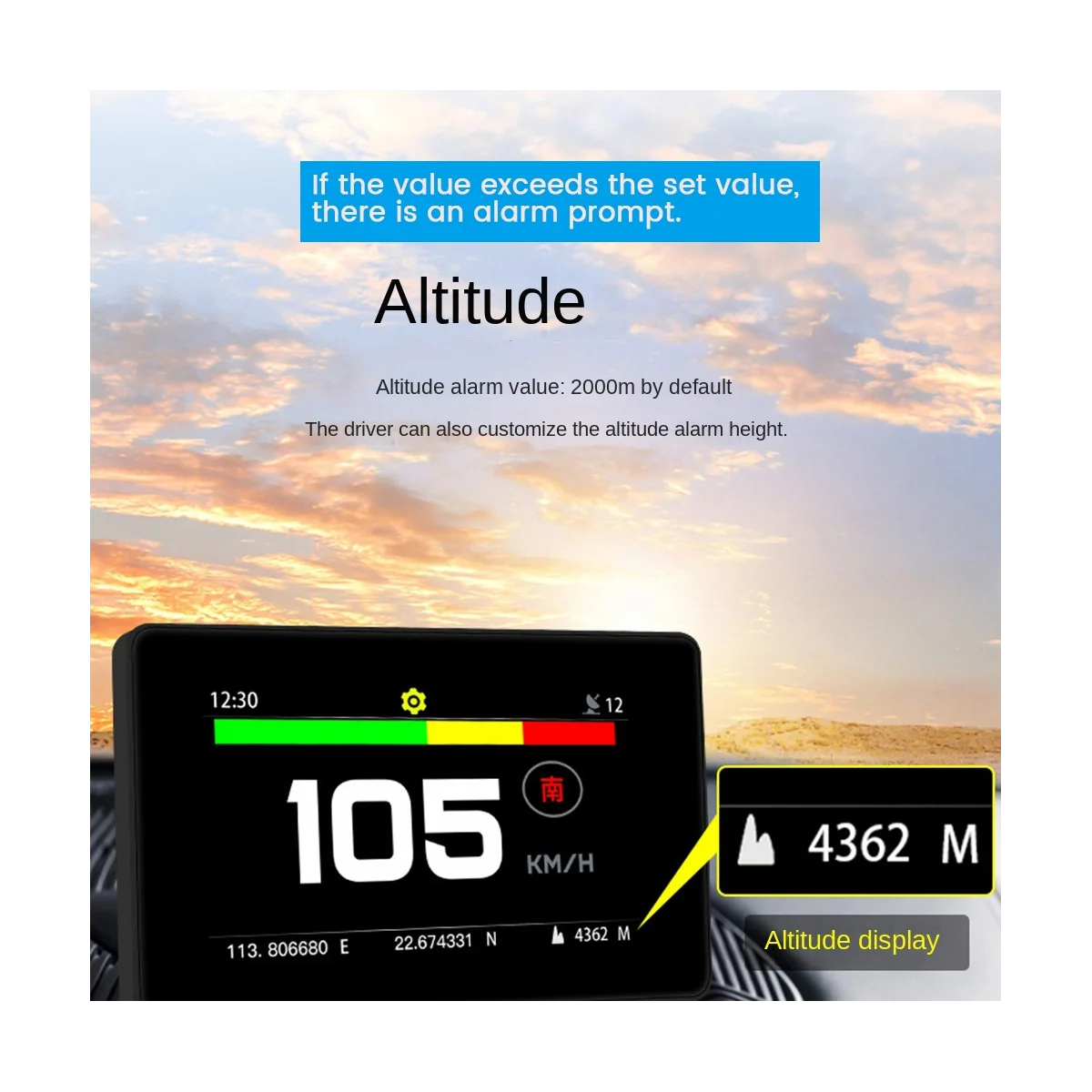 C20-F Projector Car Alarm Electronics Speedometer Gauges Auto On-Board Computer Touch
C20-F Projector Car Alarm Electronics Speedometer Gauges Auto On-Board Computer Touch