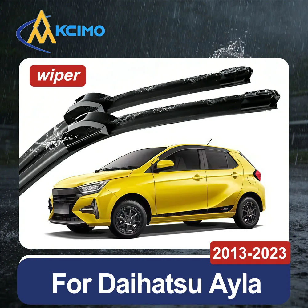 Windshield Wiper Set for Daihatsu Ayla B100 2013-2023 All-Weather Streak-Free Clear Quiet Front Wiper Blades Easy to Install
Windshield Wiper Set for Daihatsu Ayla B100 2013-2023 All-Weather Streak-Free Clear Quiet Front Wiper Blades Easy to Install
