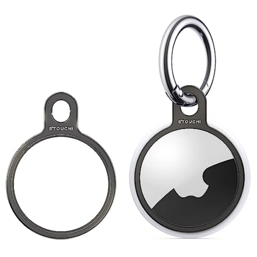 AirTag Holder Key Ring, Aluminium Invisible Slim Keychain Case for AirTag 2nd Gen 2026 and 1st Gen Items Finder iPhone, Dogs, K
AirTag Holder Key Ring, Aluminium Invisible Slim Keychain Case for AirTag 2nd Gen 2026 and 1st Gen Items Finder iPhone, Dogs, K