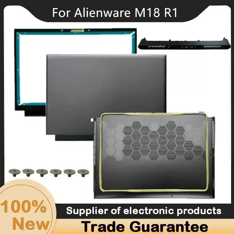 New For Dell Alienware M18 R1 Lcd Back Cover 0GYWR3/ Front Bezel 0H05T0 H05T0/Bottom 0408T3/Hinges Air Outlet Cover 0H3DX4 H3DX4
New For Dell Alienware M18 R1 Lcd Back Cover 0GYWR3/ Front Bezel 0H05T0 H05T0/Bottom 0408T3/Hinges Air Outlet Cover 0H3DX4 H3DX4