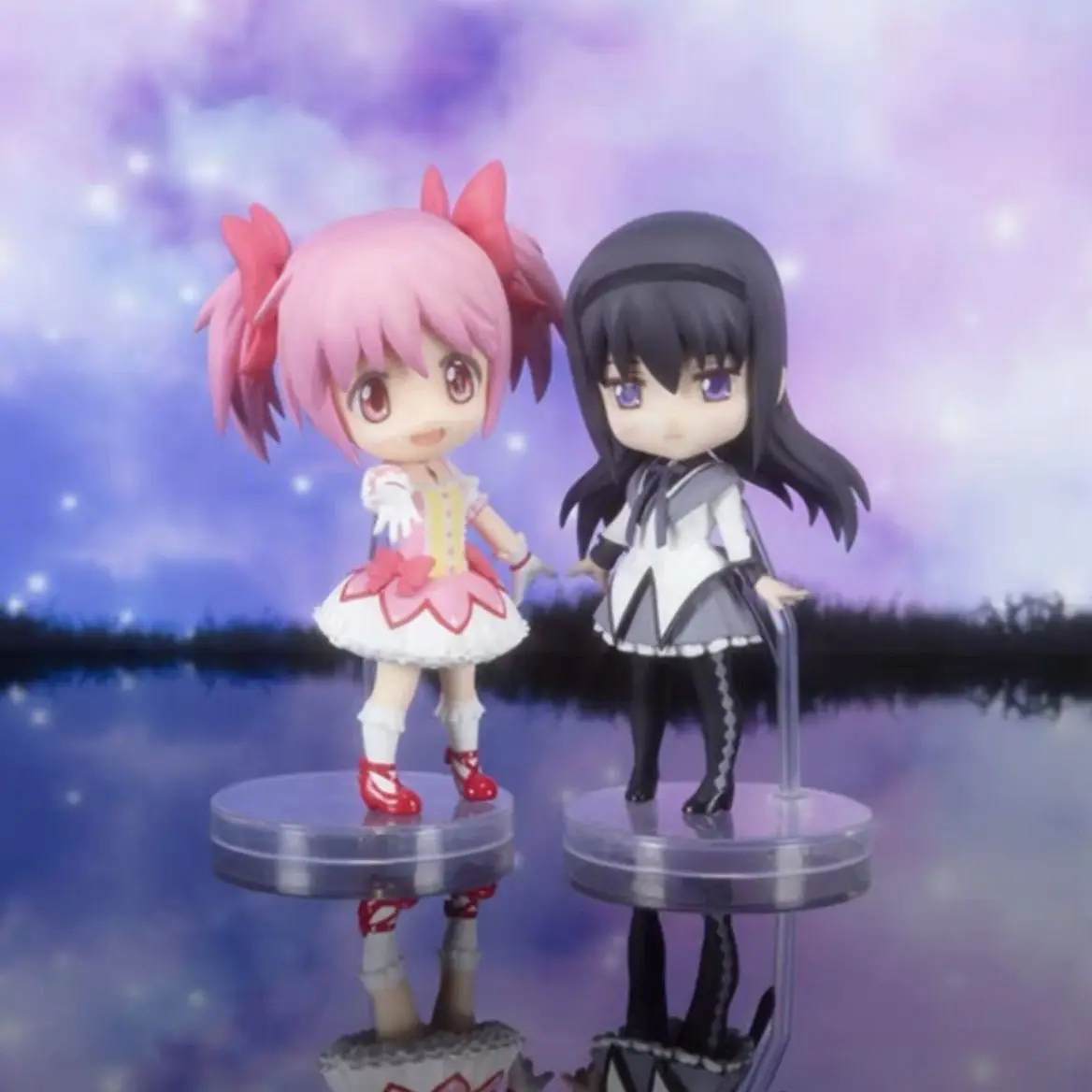 Фигурки Bandai Puella Magi Madoka Magica Figuarts Mini: Канамэ Мадока и Акеми Хомура, милые аниме-фигурки Q-версии, модельные игрушки
Фигурки Bandai Puella Magi Madoka Magica Figuarts Mini: Канамэ Мадока и Акеми Хомура, милые аниме-фигурки Q-версии, модельные игрушки