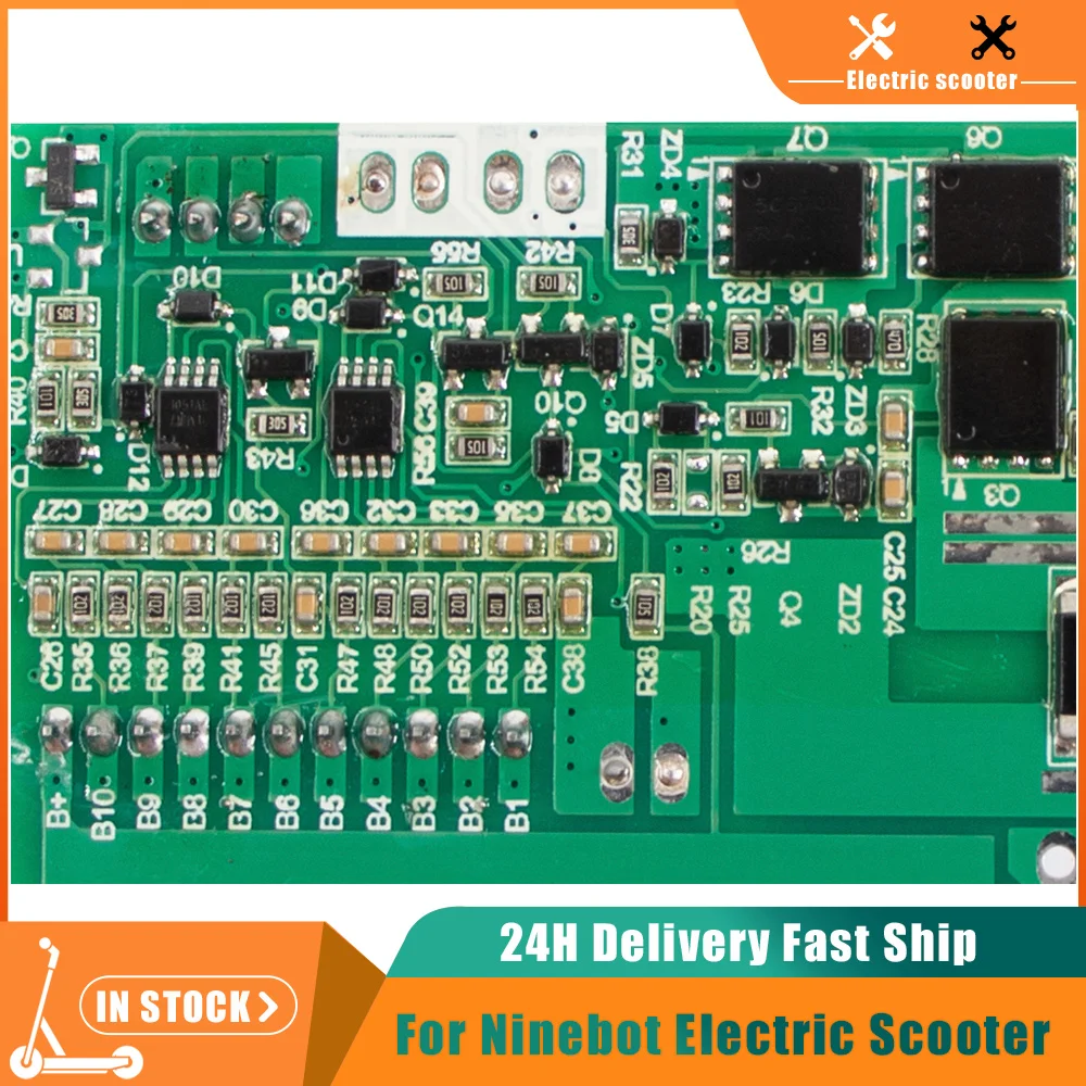 BMS for Ninebot F40/F30 Electric Scooter BMS Battery Protection Board Lithium Power Protection Panel Communication Parts
BMS for Ninebot F40/F30 Electric Scooter BMS Battery Protection Board Lithium Power Protection Panel Communication Parts