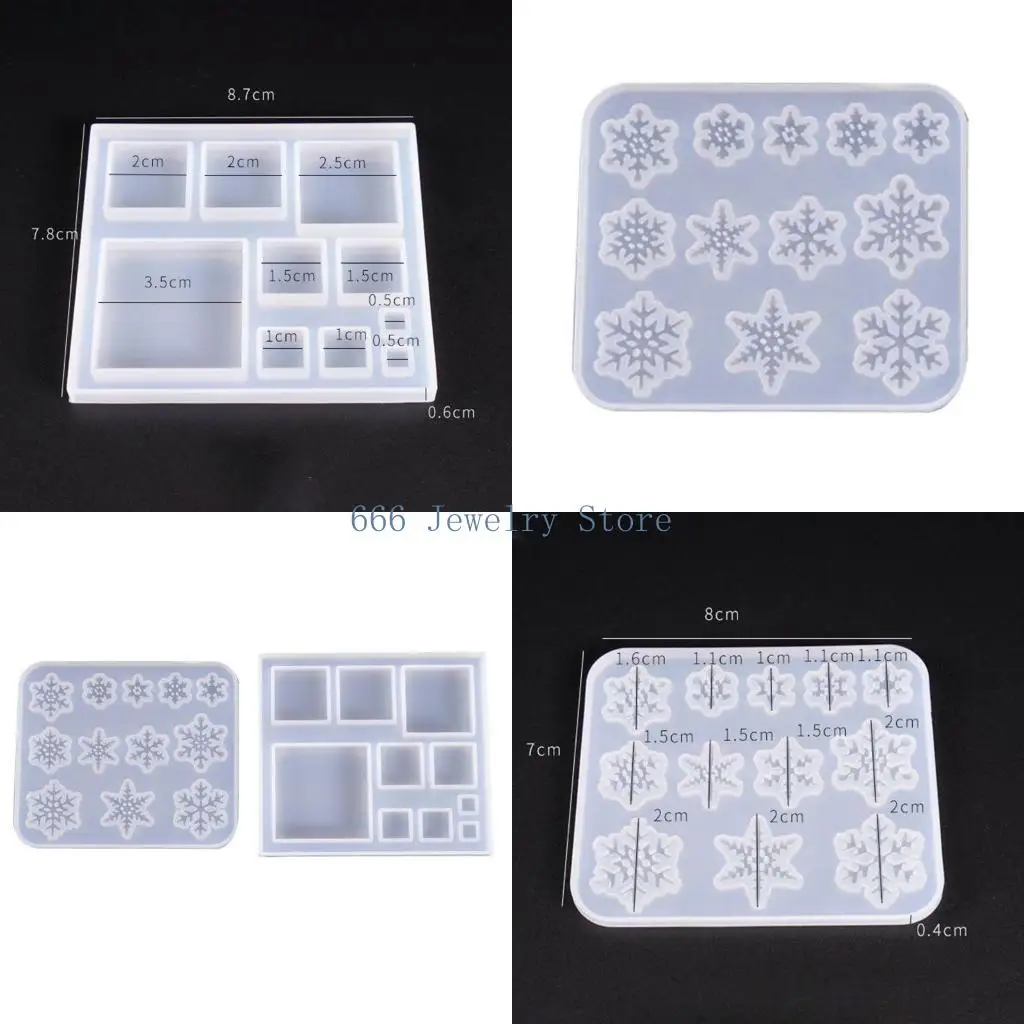 F2TD Square/Snowflake Charms Создание форм для творческого рождественского подвеска
F2TD Square/Snowflake Charms Создание форм для творческого рождественского подвеска