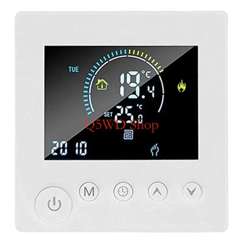 Q5WD WiFi Enables 3A Electric Heat Controller Foor Heating Temperature Regulation
Q5WD WiFi Enables 3A Electric Heat Controller Foor Heating Temperature Regulation