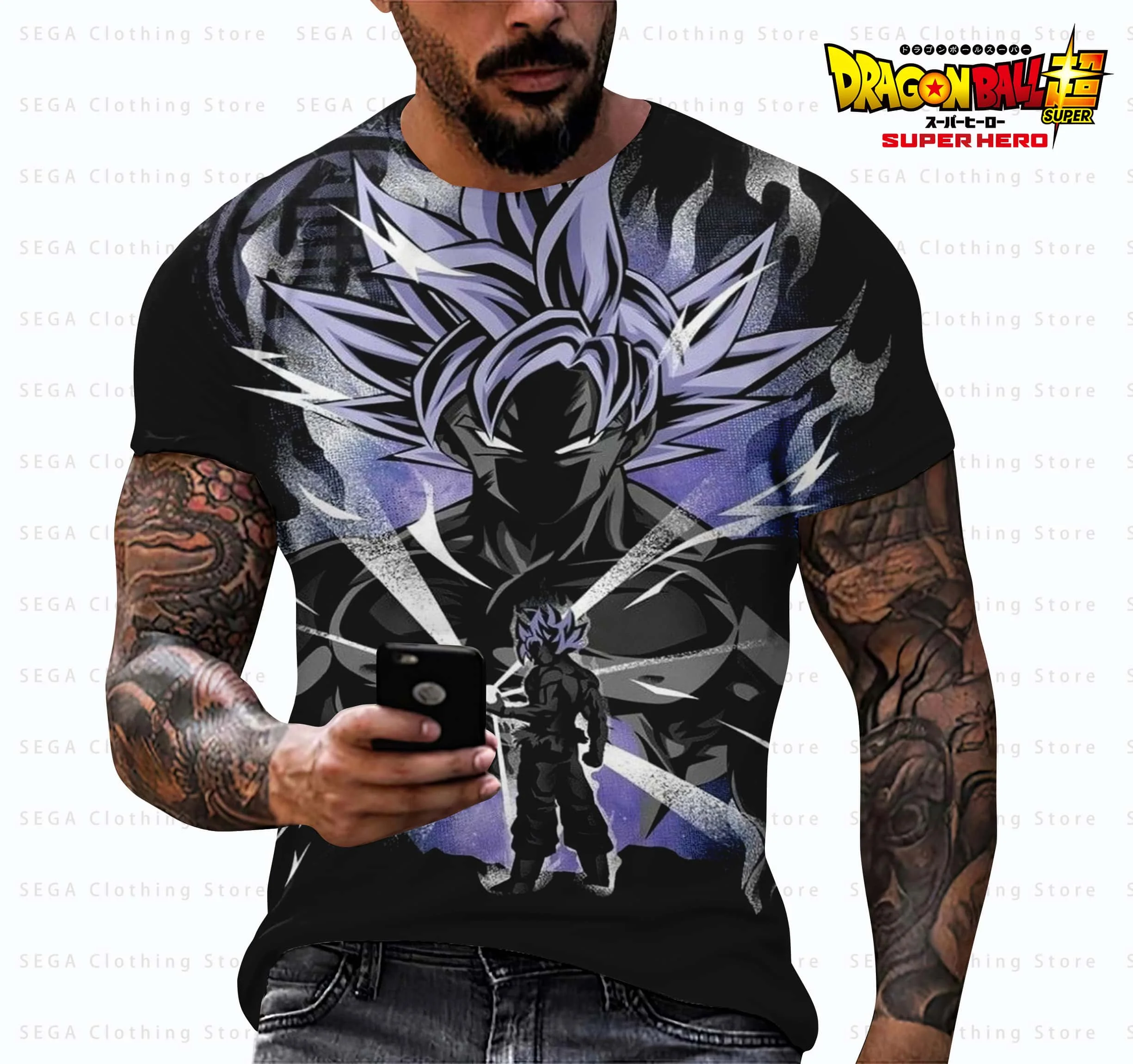 2025 Goku Summer Dragon Ball Z Men's T-shirt Anime Children's Clothing Short Sleeve Essentials Tops Fashion New Harajuku Style
2025 Goku Summer Dragon Ball Z Men's T-shirt Anime Children's Clothing Short Sleeve Essentials Tops Fashion New Harajuku Style