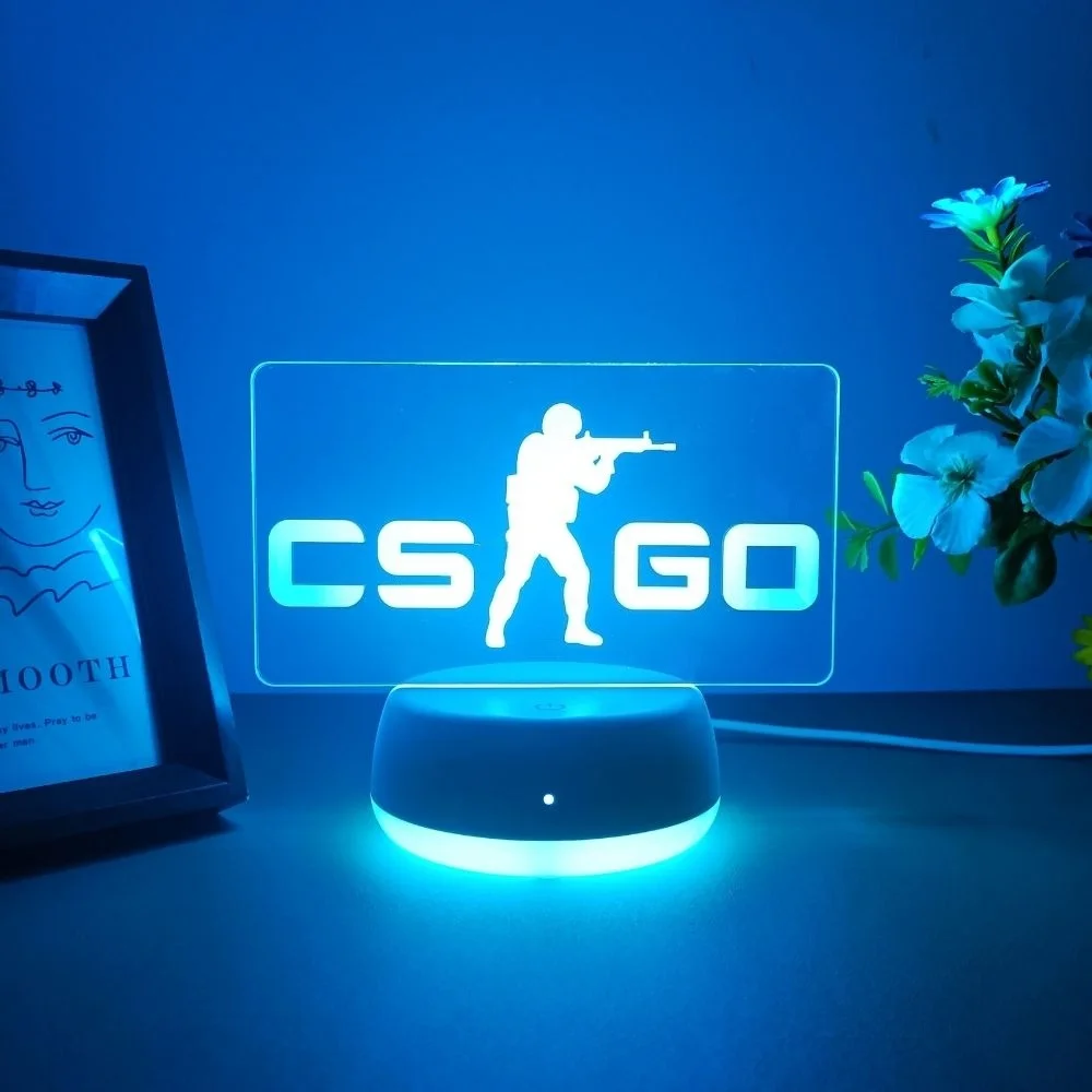 1 шт., креативный 3D акриловый игровой светодиодный сенсорный переключатель, красочная настольная лампа, светильник для спальни, рождественский подарок, ночник
1 шт., креативный 3D акриловый игровой светодиодный сенсорный переключатель, красочная настольная лампа, светильник для спальни, рождественский подарок, ночник