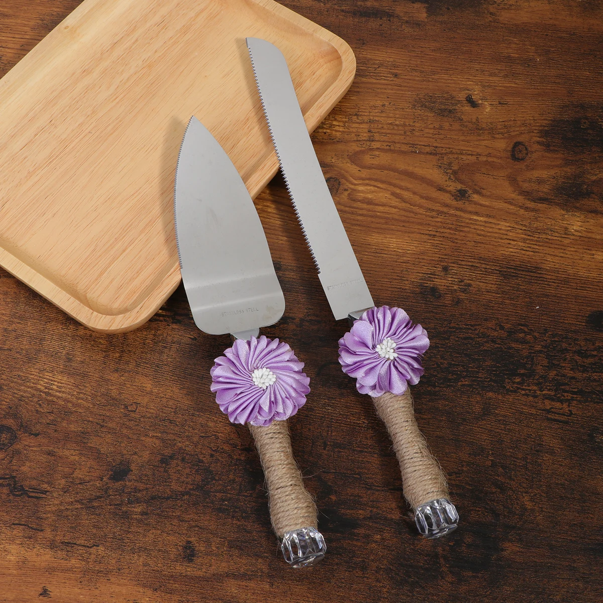 Cake Spatula Set Stainless Steel Baking Tools Wedding Birthday Party Supplies Fine Crafted Hemp Rope Decor
Cake Spatula Set Stainless Steel Baking Tools Wedding Birthday Party Supplies Fine Crafted Hemp Rope Decor