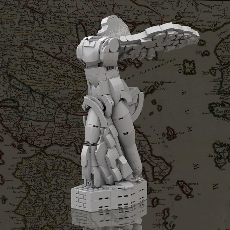 530 шт. Скульптура Nike of Samothrace Модель Музей Лувира Выставка Греческий Древний Шедевр MOC DIY BuildingBlock Игрушка на День РожденияПодарок
530 шт. Скульптура Nike of Samothrace Модель Музей Лувира Выставка Греческий Древний Шедевр MOC DIY BuildingBlock Игрушка на День РожденияПодарок