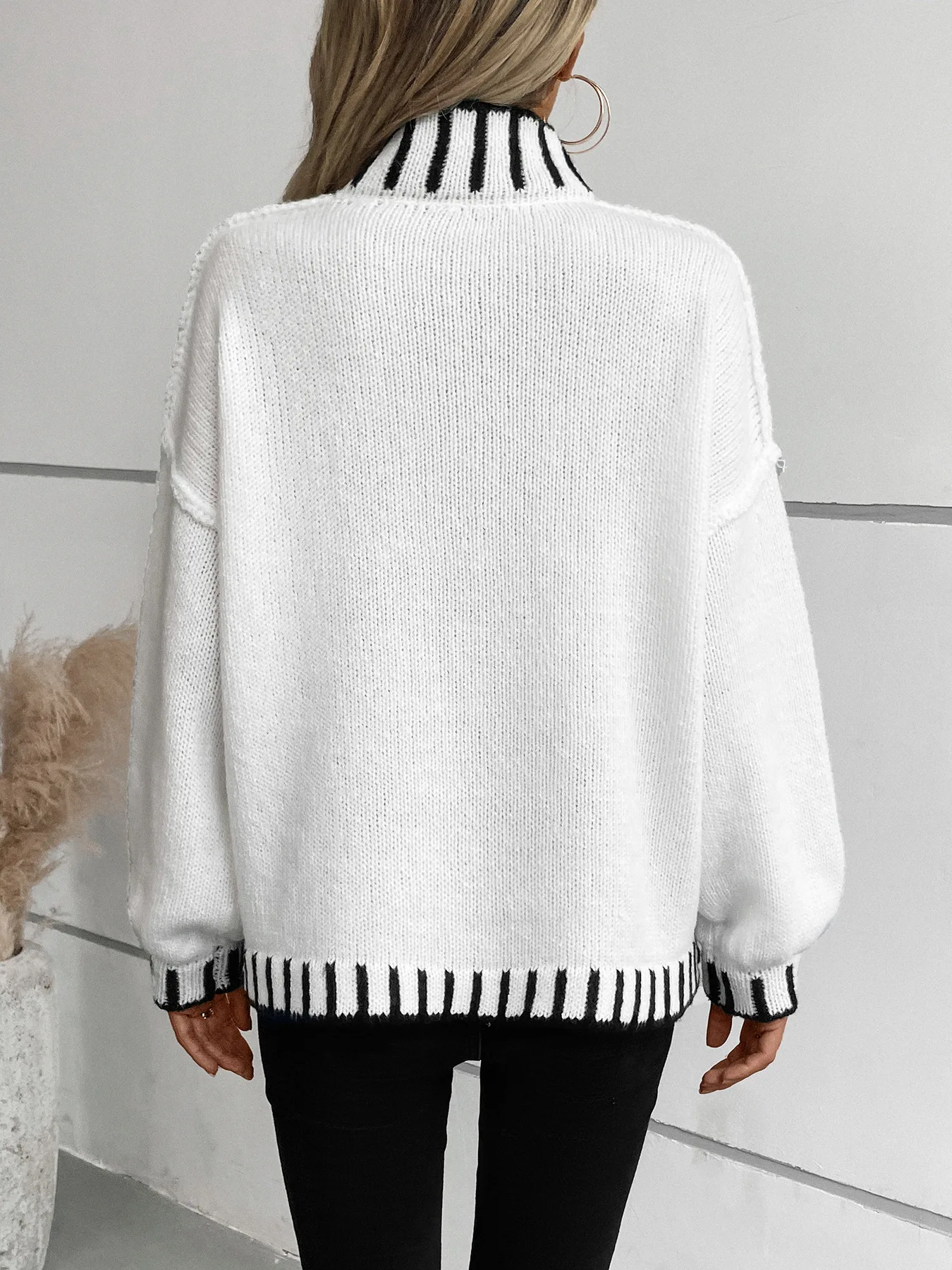 Теплый свитер-гольф для женщин: комфортный, ультраэластичный, вязаный, осенне-зимний пуловер
Теплый свитер-гольф для женщин: комфортный, ультраэластичный, вязаный, осенне-зимний пуловер