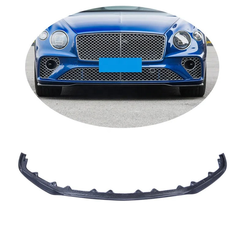 High Quality Carbon Fiber Car Front Bumper Lip Front Lip Body Kit For 18-21 Year Bentley Continental W12 Spoiler Splitters
High Quality Carbon Fiber Car Front Bumper Lip Front Lip Body Kit For 18-21 Year Bentley Continental W12 Spoiler Splitters
