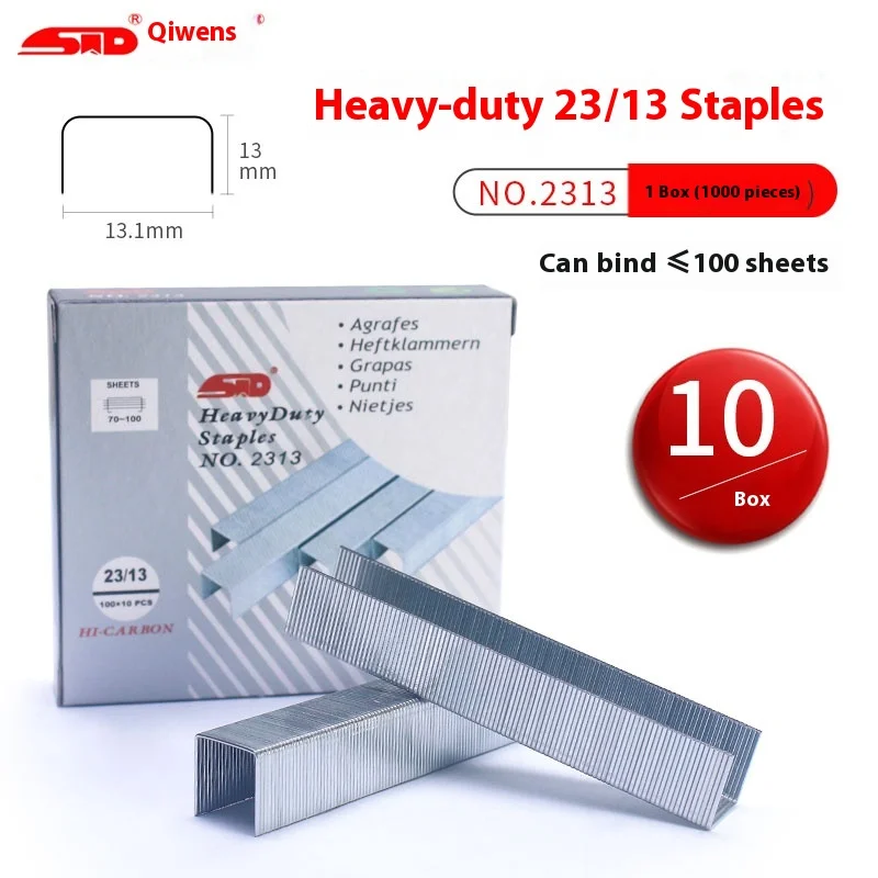 STD Flag Heavy duty 23/13 stapler NO.2313 High hardness and corrosion resistance
STD Flag Heavy duty 23/13 stapler NO.2313 High hardness and corrosion resistance