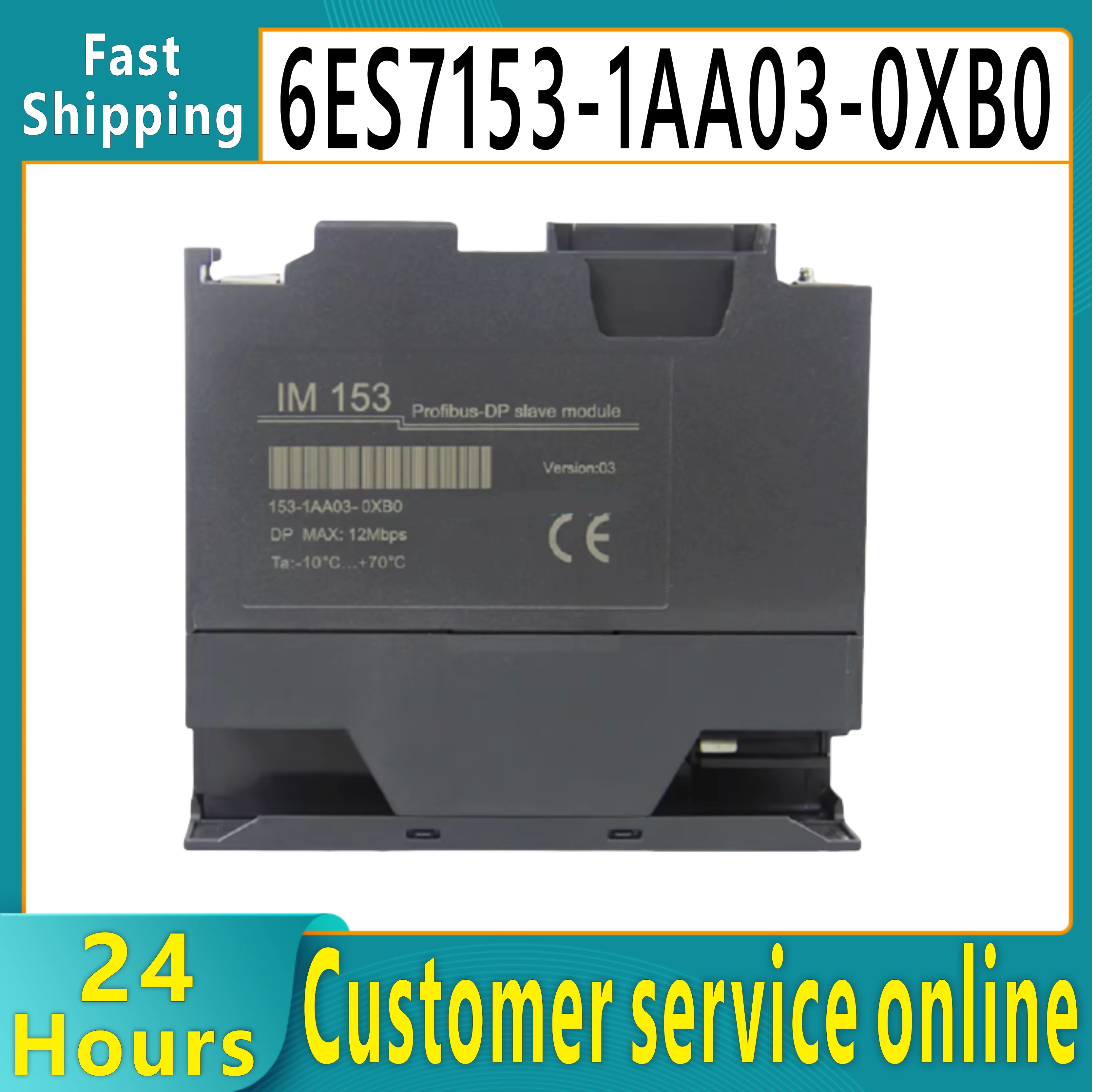 New original module 6ES7153-1AA03-0XB0
New original module 6ES7153-1AA03-0XB0