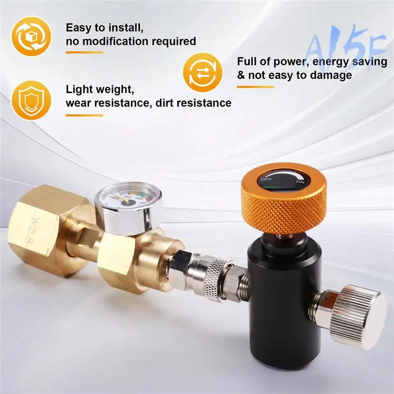 A15F-For Sodastream Carbonator Cylinder Inflation Joint Inflation Valve Supplement Station Adapter,Adapter Inflation Valve 
A15F-For Sodastream Carbonator Cylinder Inflation Joint Inflation Valve Supplement Station Adapter,Adapter Inflation Valve