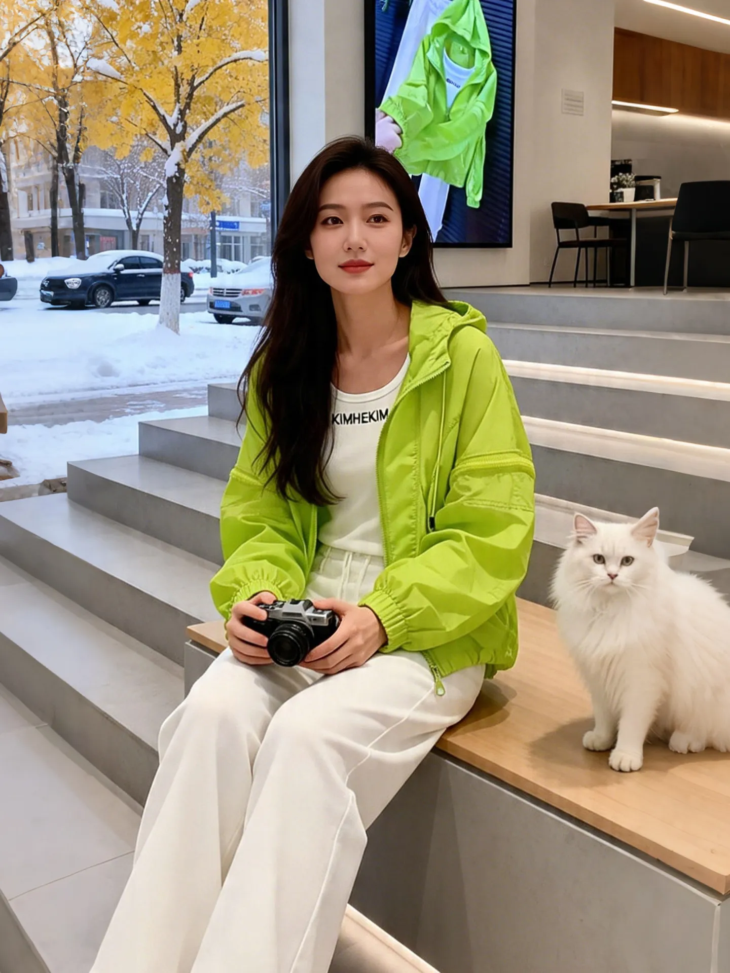 Premium Feel Dopaamine Hooded Thin Sun Protection Top Women's Korean Style Open Cardigan Breathable Loose Slimming Trendy Jacket
Premium Feel Dopaamine Hooded Thin Sun Protection Top Women's Korean Style Open Cardigan Breathable Loose Slimming Trendy Jacket